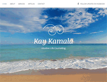 Tablet Screenshot of kaykamala.com